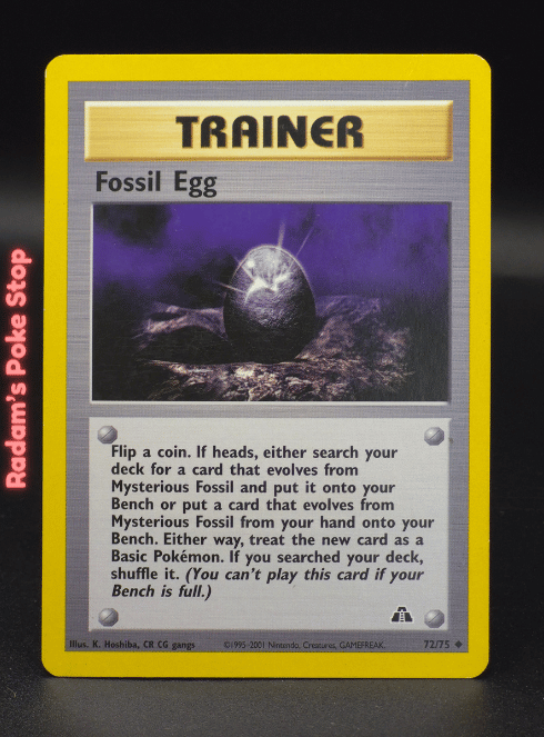 Fossil Egg #72 Neo Discovery