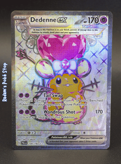 Dedenne ex #239 Paldea Evolved UR