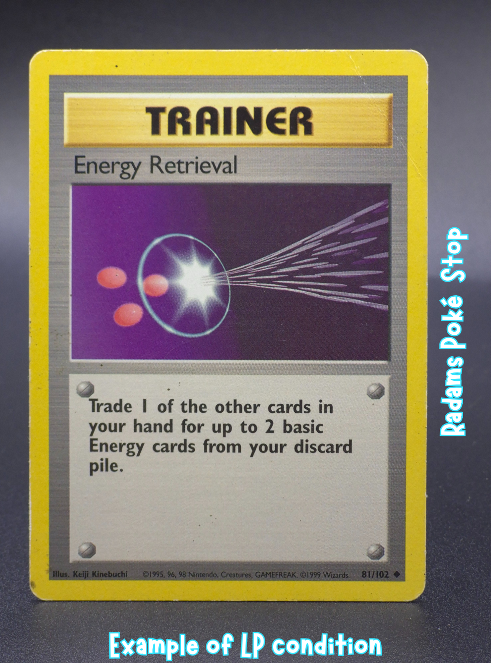 Energy Retrieval #81 uncommon Base Set