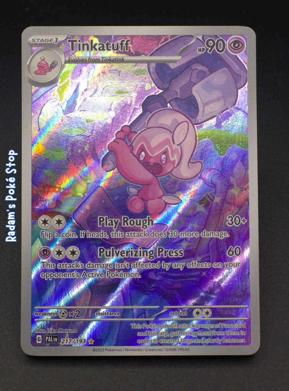 Tinkatuff #217 IR Paldea Evolved