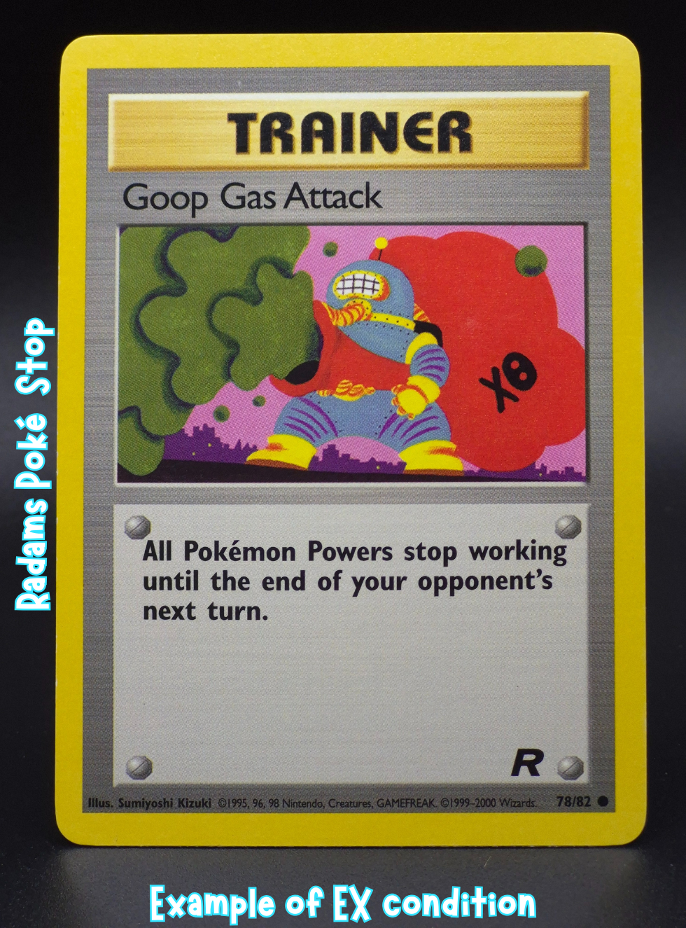 Goop Gas Attack #78 common Team Rocket