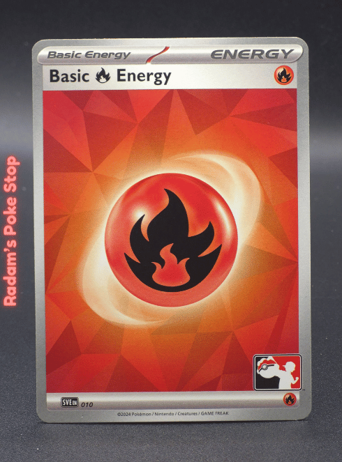 PLAY! Stamped Basic Fire Energy #010 - prize pack exclusive