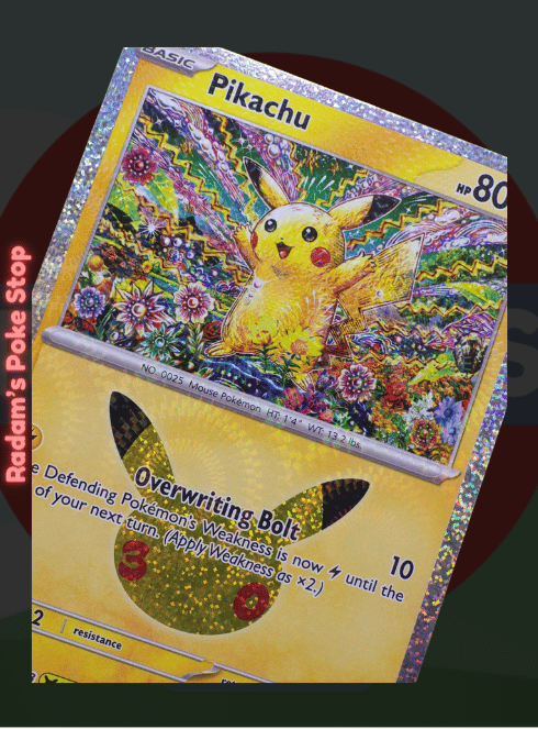 Pikachu 18/30 #040 30th Celebrations 30C