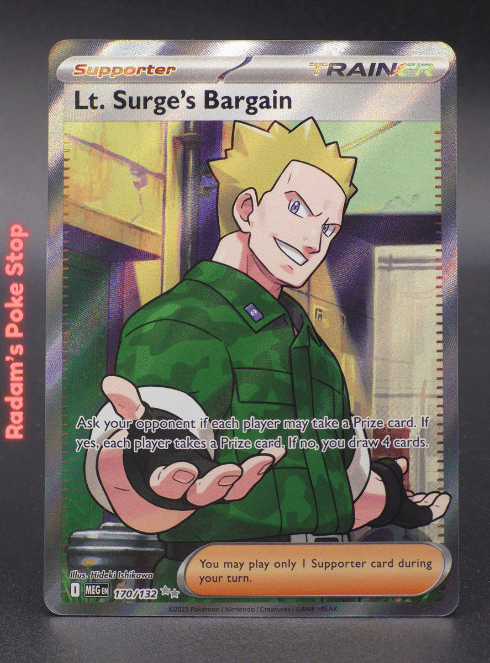 Lt Surge's Bargain #170 Mega Evolution UR