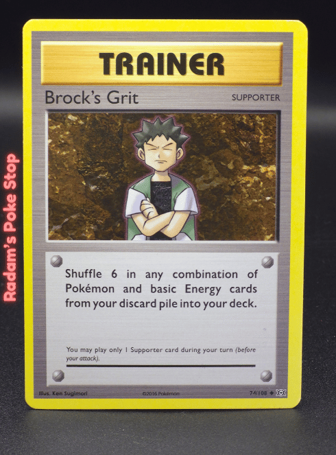 Brock's Grit #74 XY Evolutions