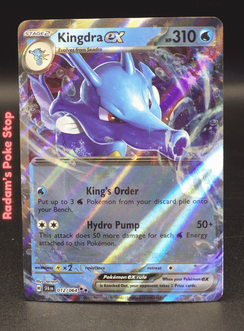 Kingdra ex #012 DR Shrouded Fable
