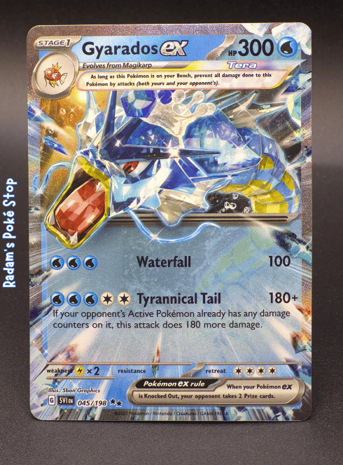 Gyarados ex #045 Scarlet & Violet Base DR