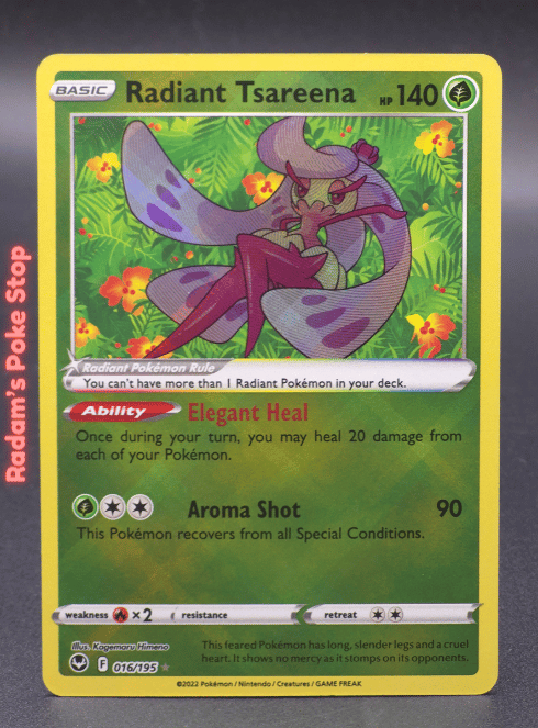 Radiant Tsareena #016 Silver Tempest UR