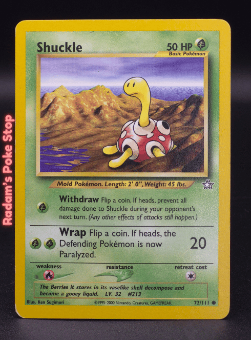 Shuckle #72 Neo Genesis