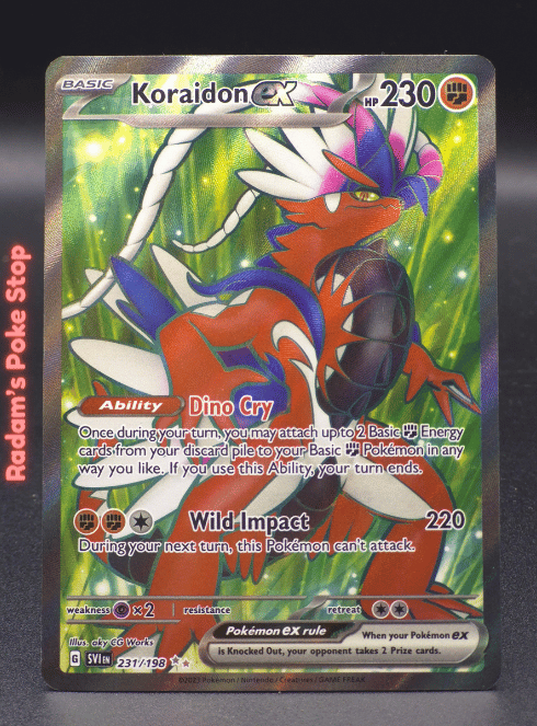 Koraidon ex #231 Scarlet & Violet Base UR