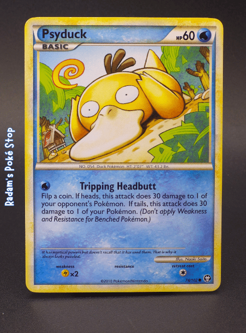 Psyduck #74 HGSS Triumphant