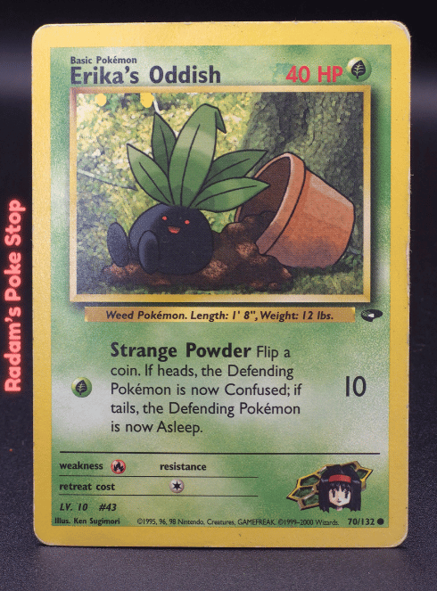 Erika's Oddish #70 Gym Challenge