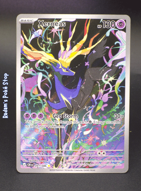 Xerneas #091 CRI Chaos Rising IR