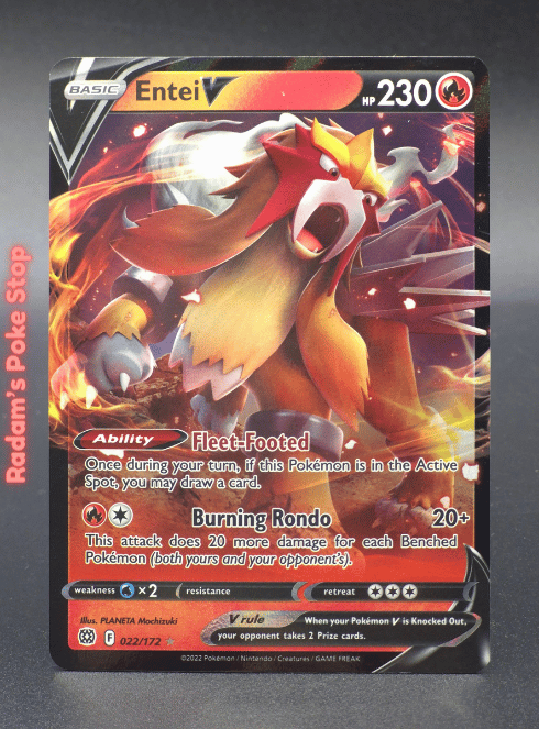 Entei V #022 Brilliant Stars UR
