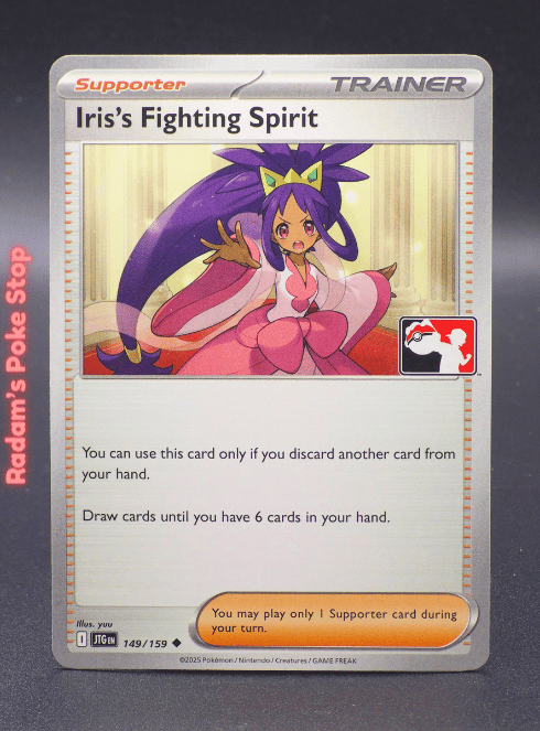 PLAY! Stamped Iris’s Fighting Spirit #149- prize pack exclusive