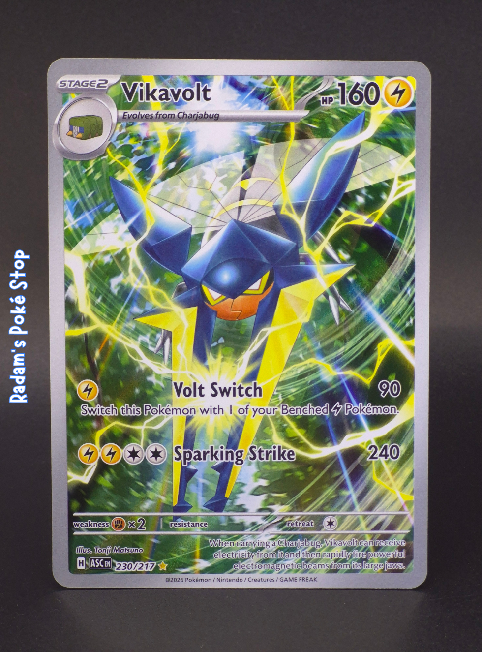 Vikavolt #230 IR Ascended Heroes