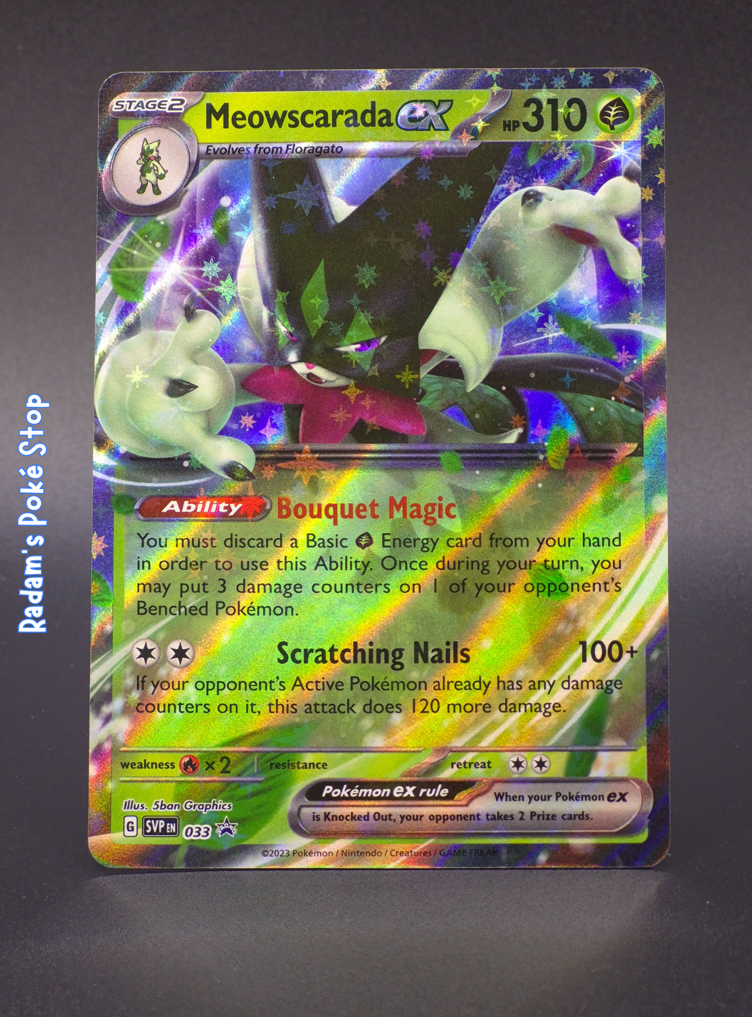 Meowscarada ex #SVP033 Promo