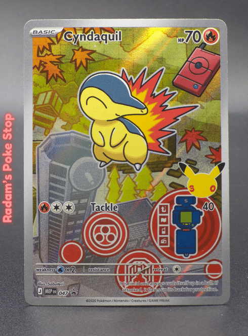 Cyndaquil #MEP047 First Partners Series 2 Gen 2 Promo