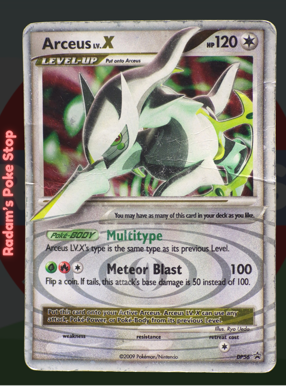 Rayquaza C Lv.X DP47, Diamond Pearl, Black Star Promo, from the Pokémon TCG