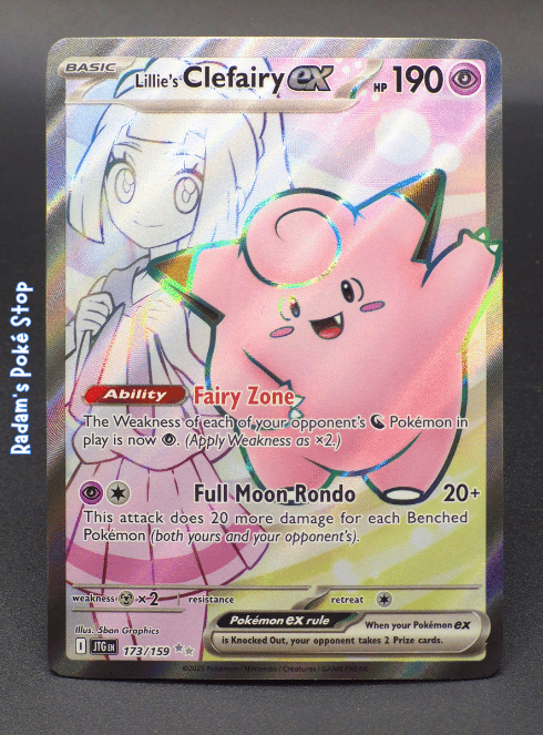 Lillie's Clefairy ex #173 Journey Together UR