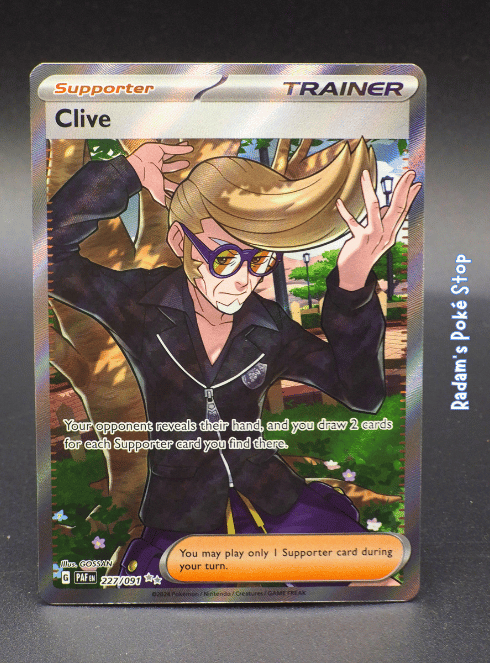 Clive #227 UR Paldean Fates