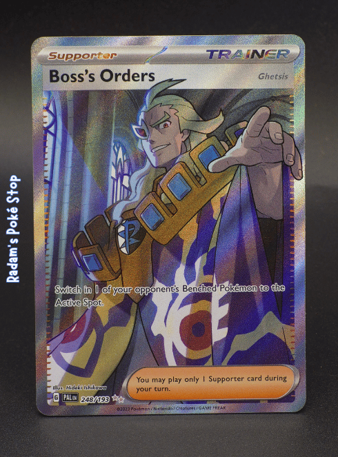 Boss's Orders #248 Paldea Evolved UR
