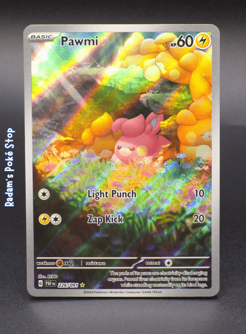 Pawmi #226 Paldean Fates,  IR