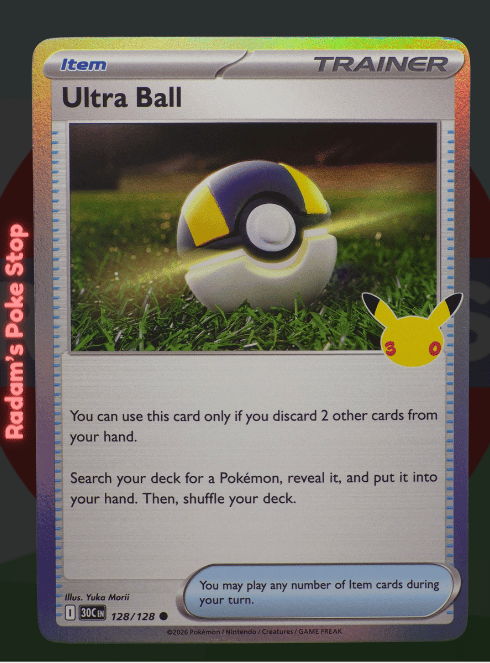 Ultra Ball #128 30th Celebrations 30C
