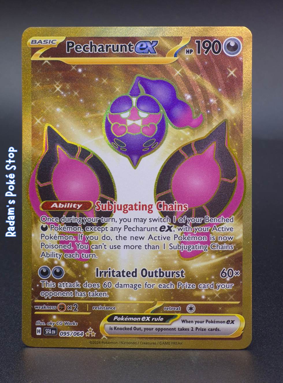 Pecharunt ex #095 HR Shrouded Fable