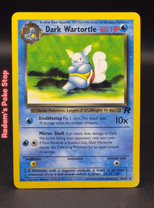 Dark Wartortle #46 Team Rocket