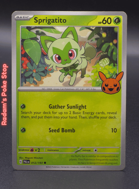 Sprigatito #012 Trick or Trade Set 2024