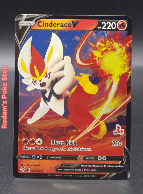 Cinderace V #043 Fusion Strike UR