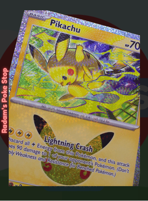 Pikachu 29/30 #051 30th Celebrations 30C