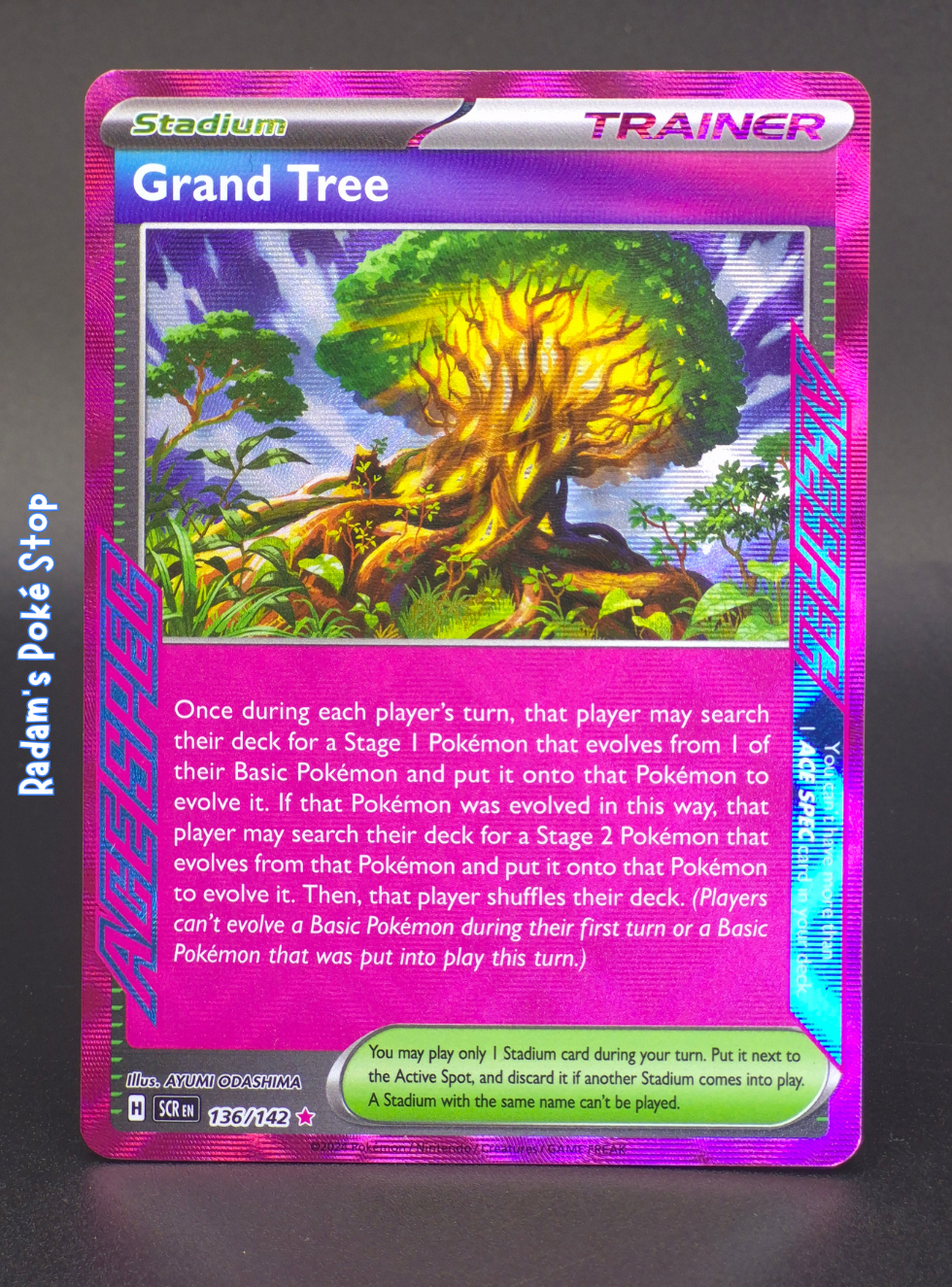 Grand Tree #136 Stellar Crown Ace Spec