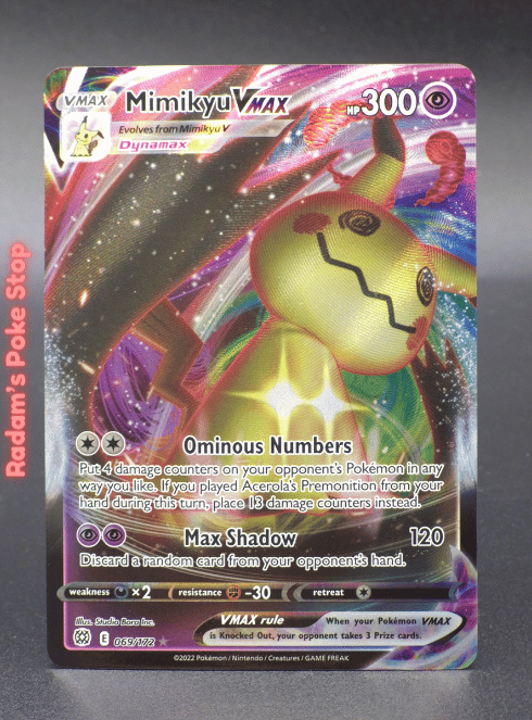 Mimikyu Vmax #069 Brilliant Stars UR