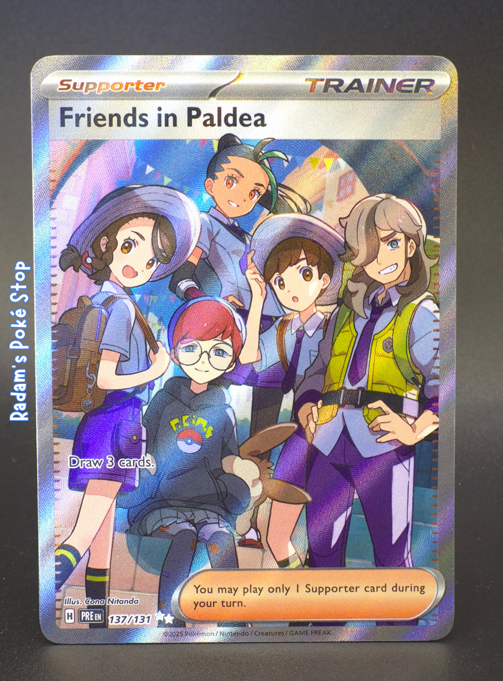 Friends in Paldea #137 Prismatic Evolutions