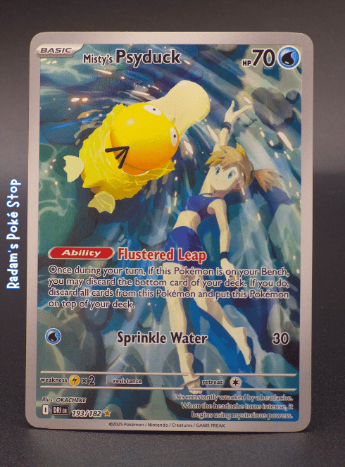 Misty's Psyduck #193 IR Destined Rivals