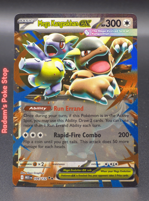 Mega Kangaskhan ex #104 Mega Evolution DR