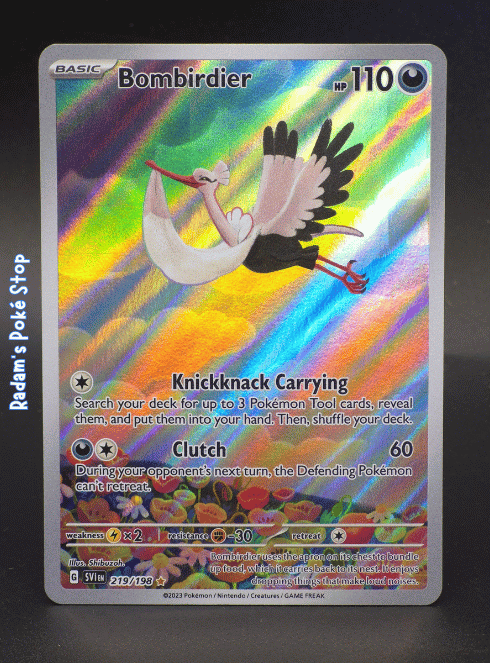 Bombirdier #219 Scarlet & Violet Base IR