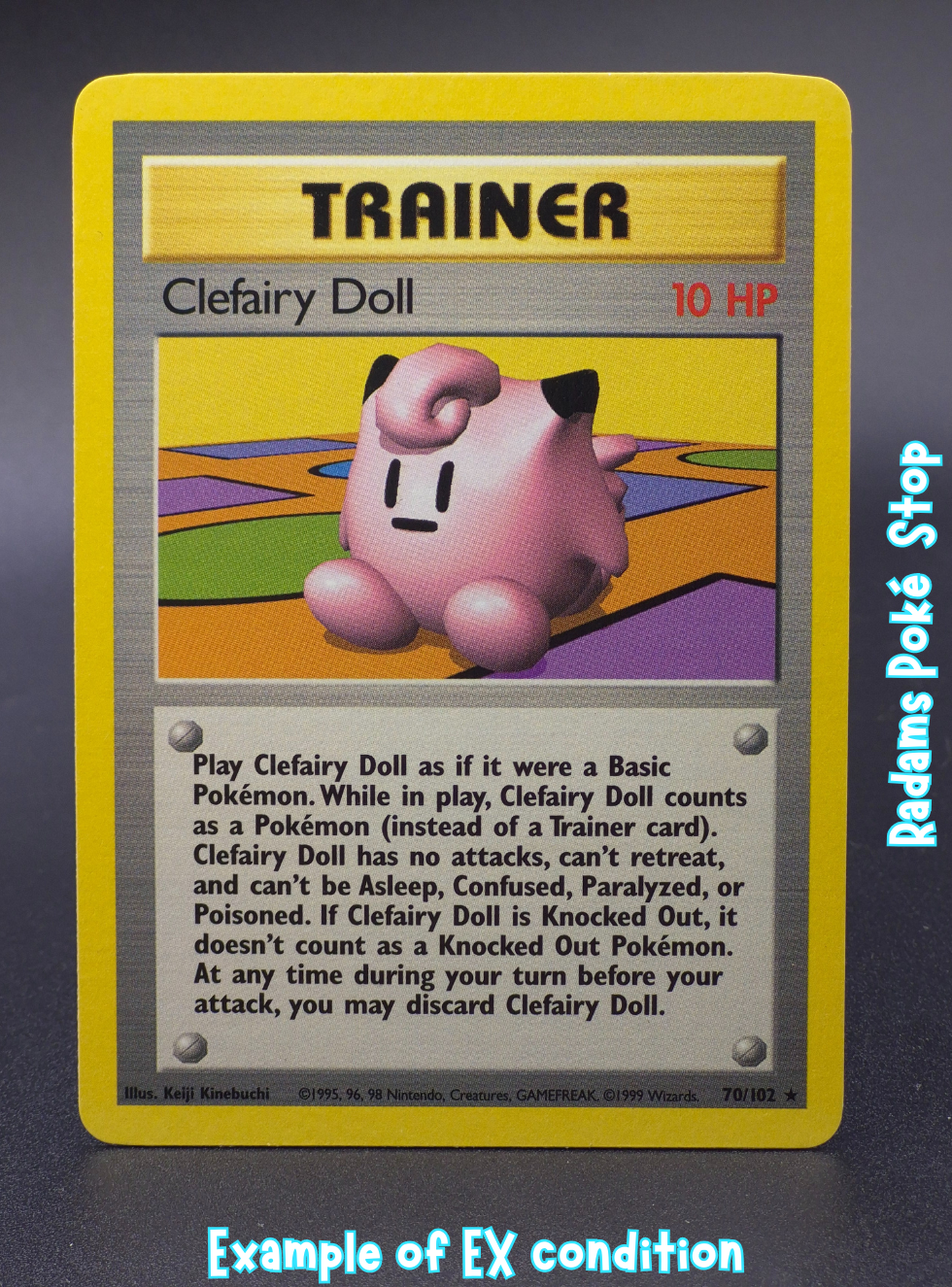 Clefairy Doll #70 Rare Base Set