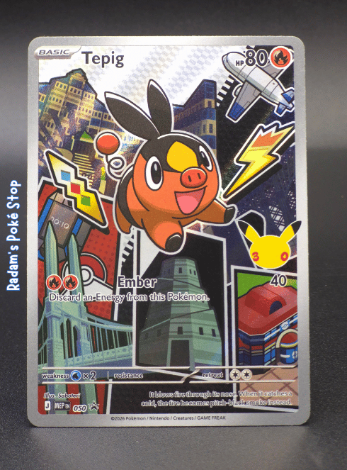 Tepig #MEP050 First Partners Series 2 Promo
