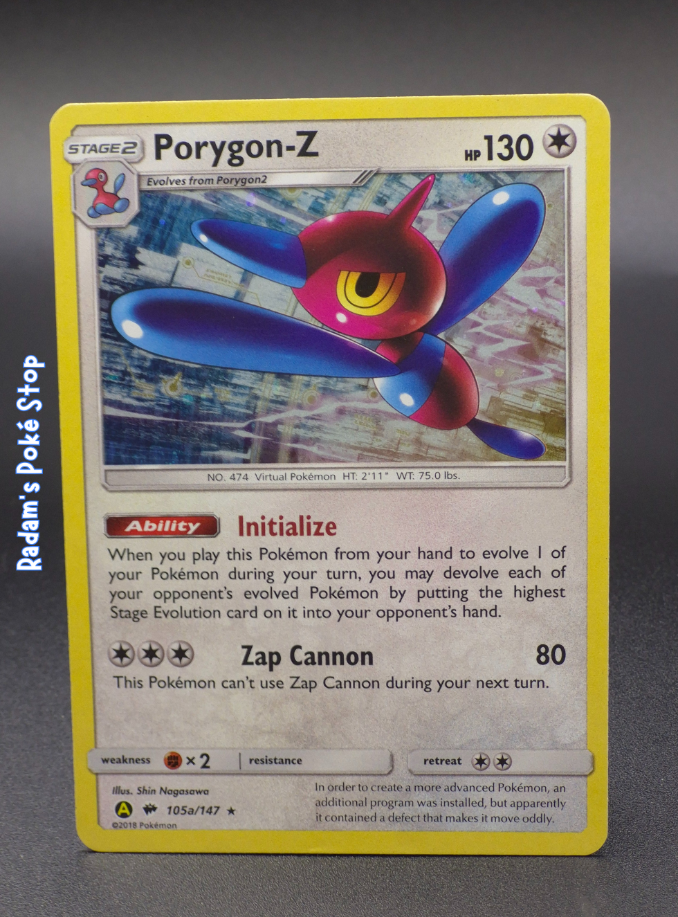 Porygon-Z #105a Burning Shadows