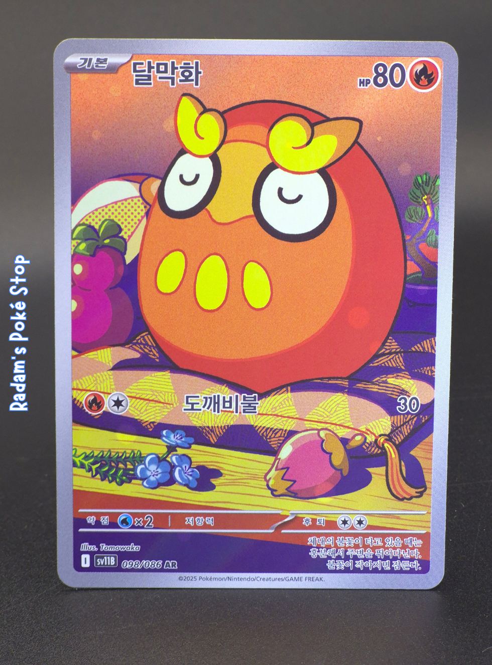 Darumaka #098 Sv11b Black Bolt KOR