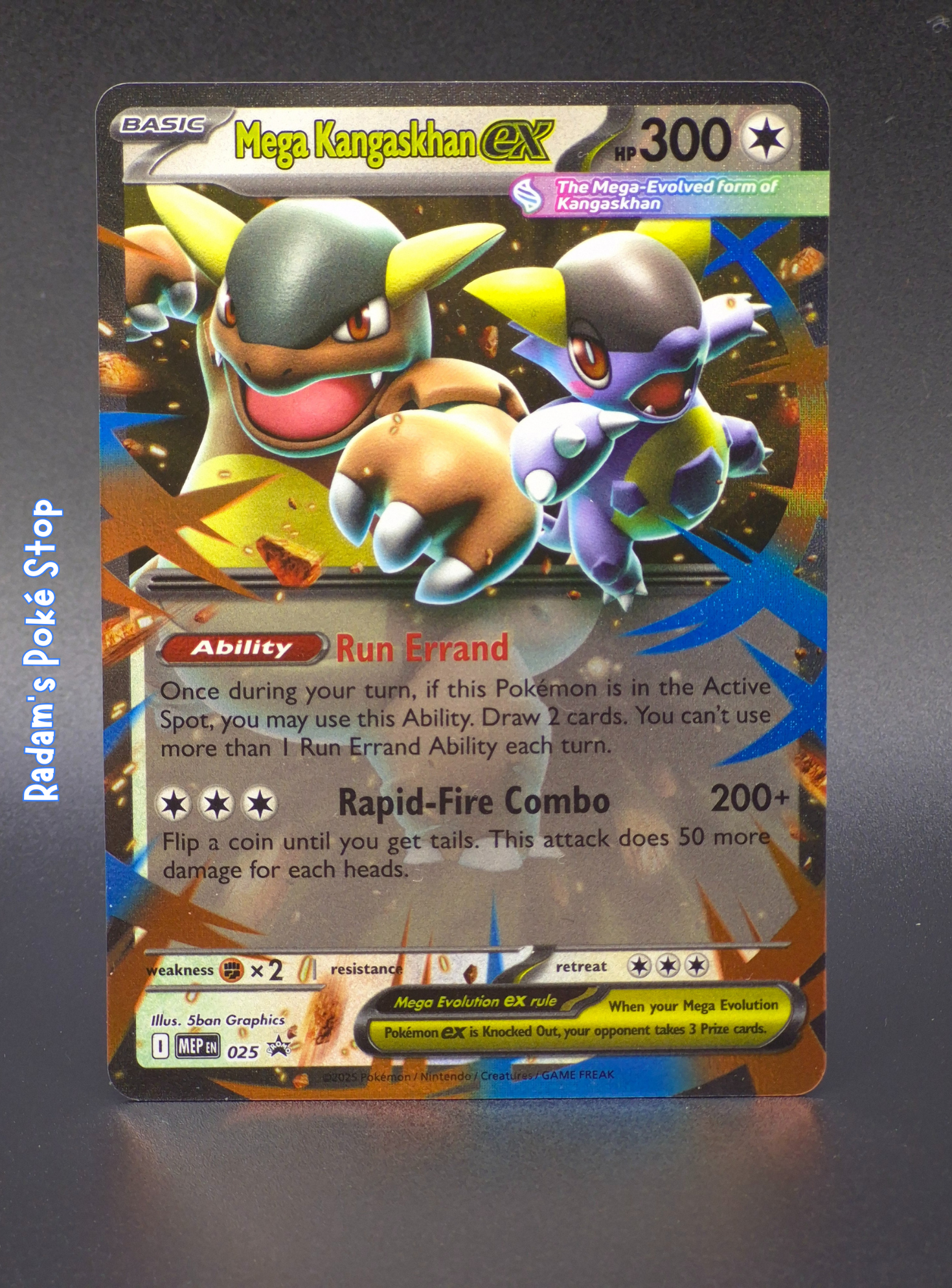 Mega Kangaskhan ex #MEP025 Promo