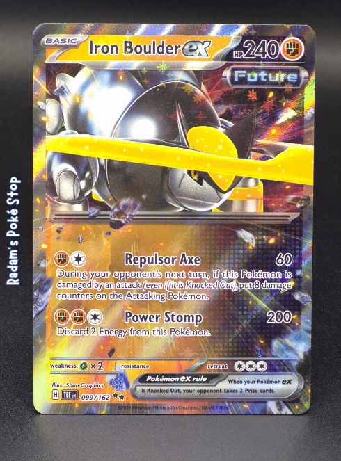 Iron Boulder ex #099 Temporal Forces DR