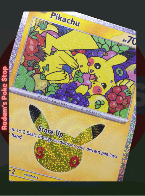 Pikachu 26/30 #048 30th Celebrations 30C