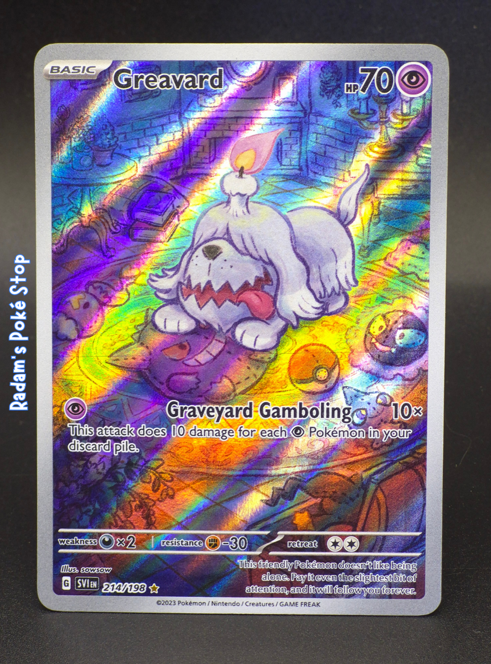 Greavard #214 Scarlet & Violet Base IR