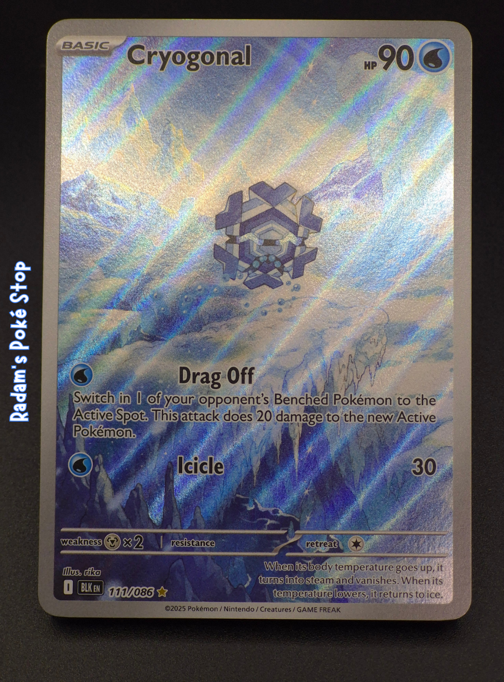 Cryogonal #111 IR Black Bolt