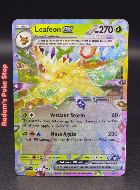 Leafeon ex #006 Prismatic Evolutions DR