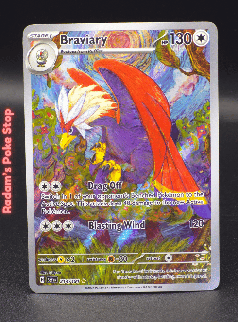 Braviary #214 Surging Sparks IR